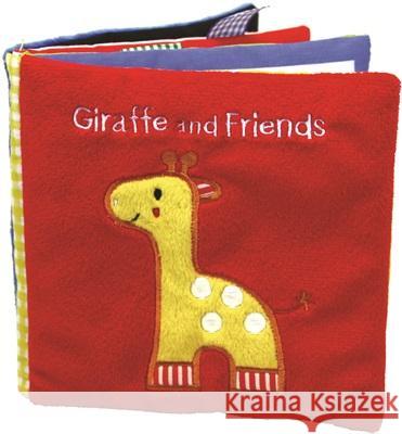 Giraffe and Friends: A Soft and Fuzzy Book for Baby Rettore 9781438005287 Barron's Educational Series - książka