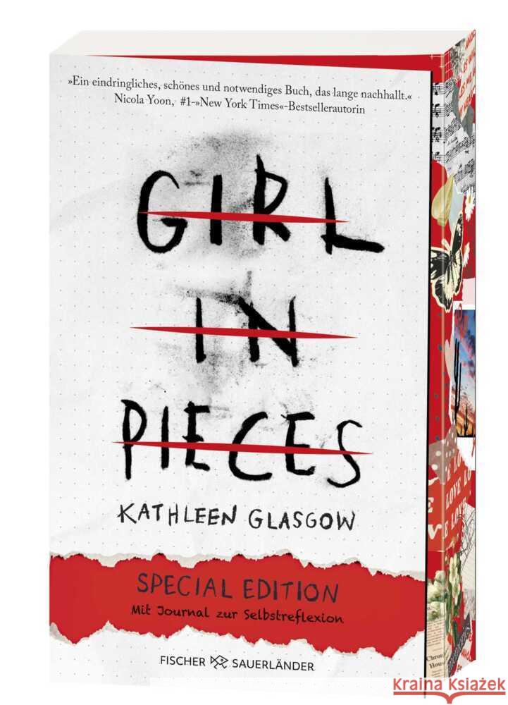 Girl in Pieces - Special Edition mit Journal zur Selbstreflexion Glasgow, Kathleen 9783737375641 FISCHER Sauerländer - książka