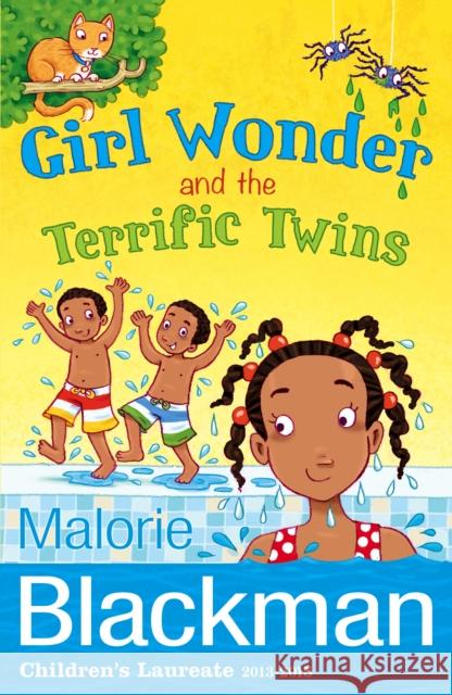 Girl Wonder and the Terrific Twins Malorie Blackman 9781848531338 TAMARIND - książka
