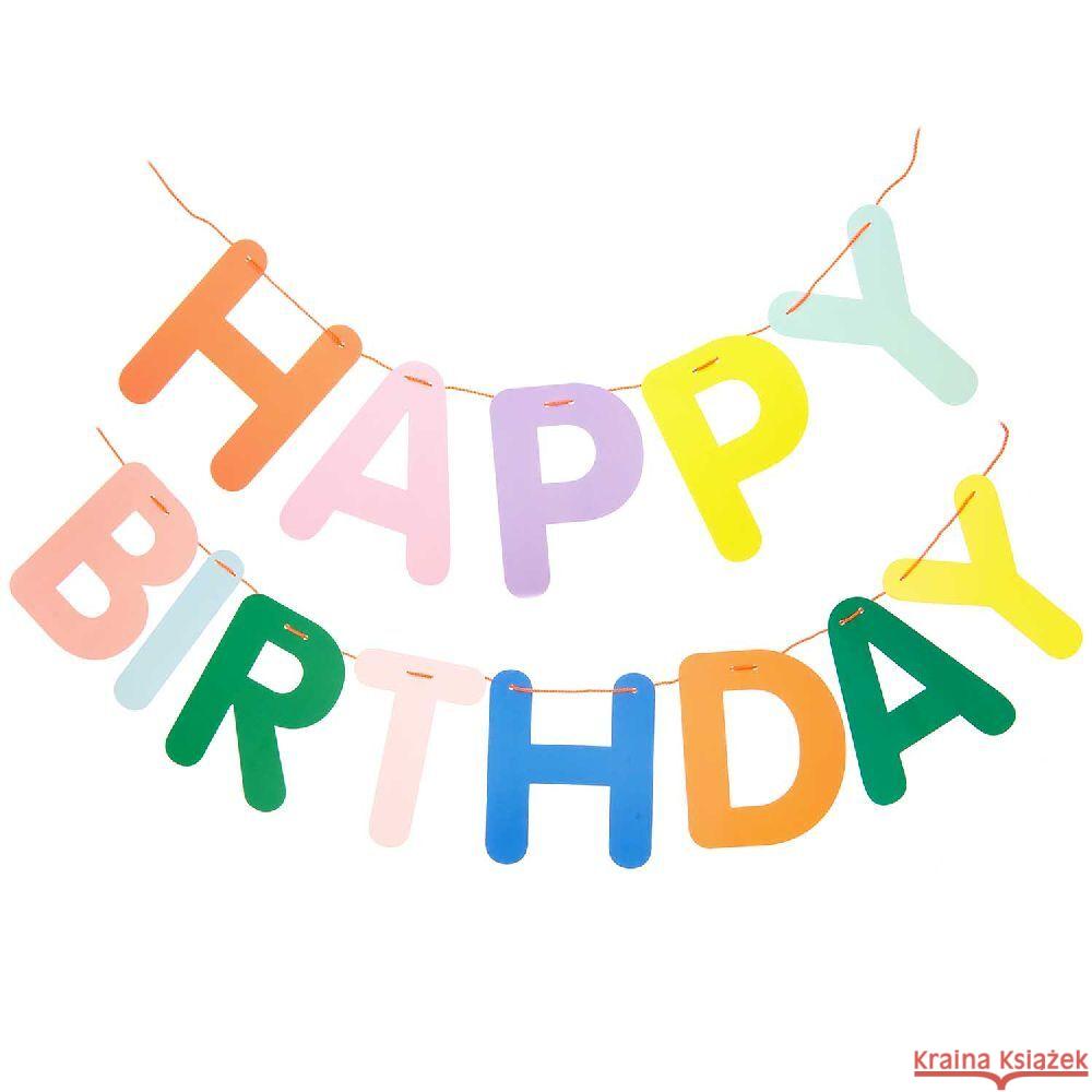 Girlande Happy Birthday, bunt FSC MIX  4051271413187 RICO-Design tap - książka