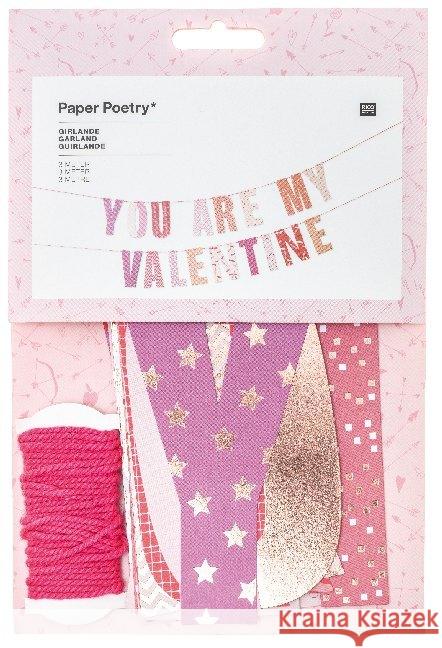 Girlande, You Are My Valentine  4051271397234 RICO-Design tap - książka