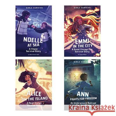 Girls Survive Mayumi Shimos Nikki Shannon Smith Salima Alikhan 9781496580498 Stone Arch Books - książka