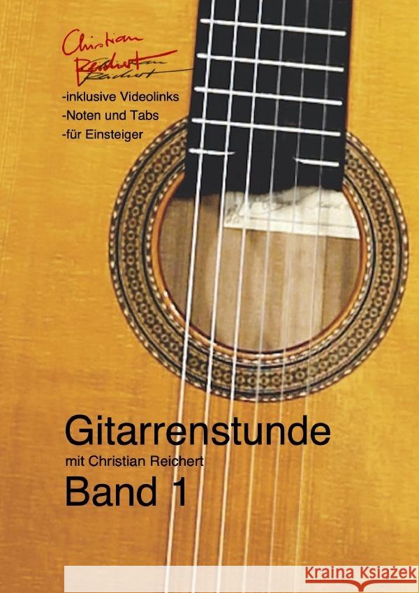 Gitarrenstunde Band 1 Reichert, Christian 9783754127674 epubli - książka