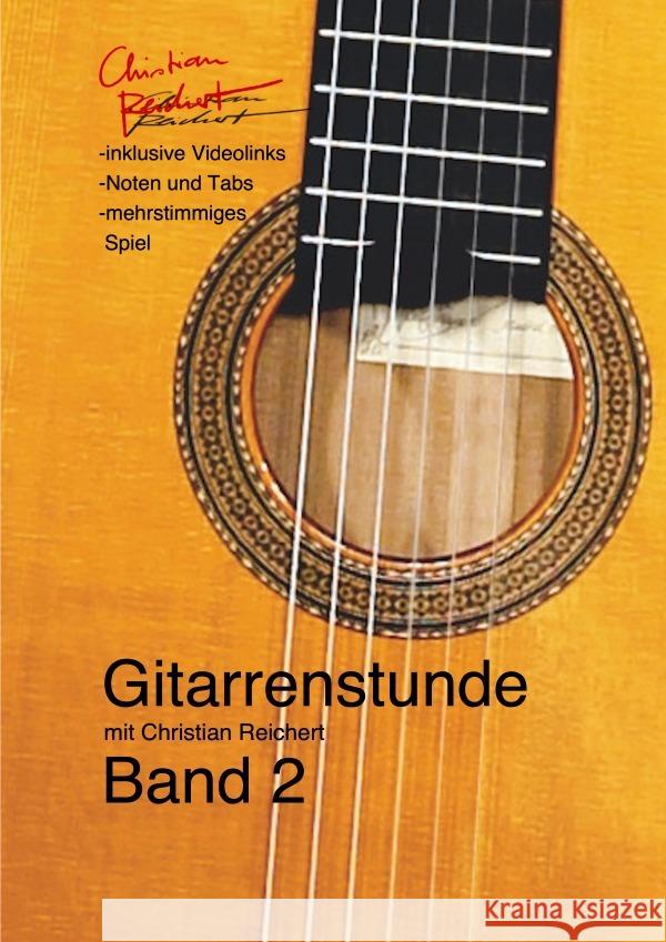 Gitarrenstunde Band 2 Reichert, Christian 9783754129456 epubli - książka