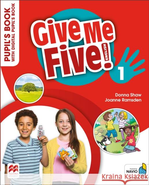 Give Me Five! 1 Pupil's Book+ kod online Donna Shaw, Joanne Ramsden 9781035108688 Macmillan - książka