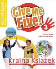 Give Me Five! 3 Activity Book + kod online w.2023 Donna Shaw, Joanne Ramsden 9781035108763 Macmillan - książka