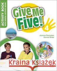 Give Me Five! 4  Activity Book + kod online Donna Shaw, Joanne Ramsden 9781035108824 Macmillan - książka