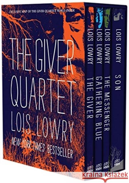 Giver Quartet Box Set Lois Lowry 9780544340626 HarperCollins - książka