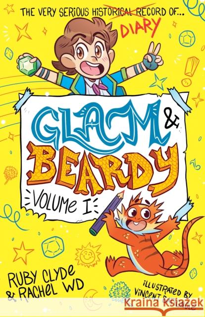 Glam and Beardy: Volume I Ruby Clyde and Rachel WD 9781788958127 Little Tiger Press Group - książka