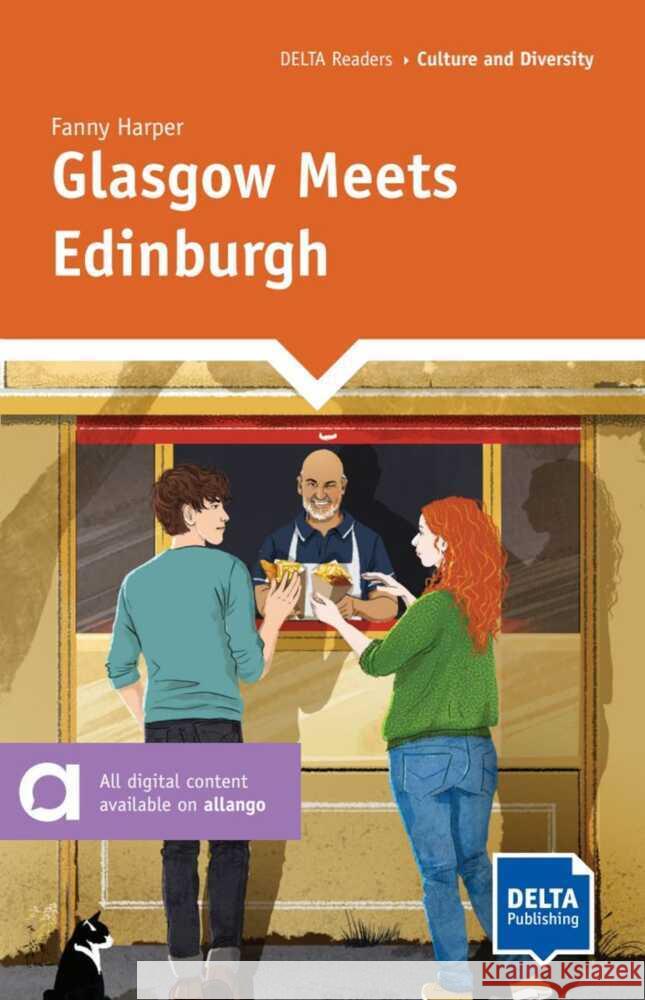 Glasgow Meets Edinburgh Harper, Fanny 9783125011731 Delta Publishing by Klett - książka