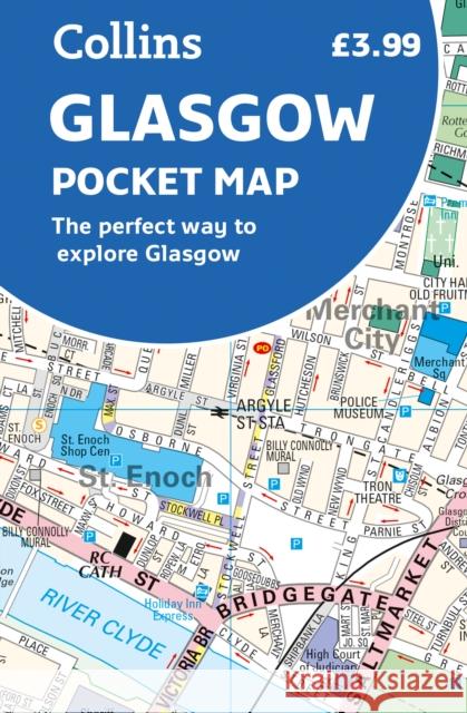 Glasgow Pocket Map: The Perfect Way to Explore Glasgow Collins Maps 9780008492588 HarperCollins Publishers - książka