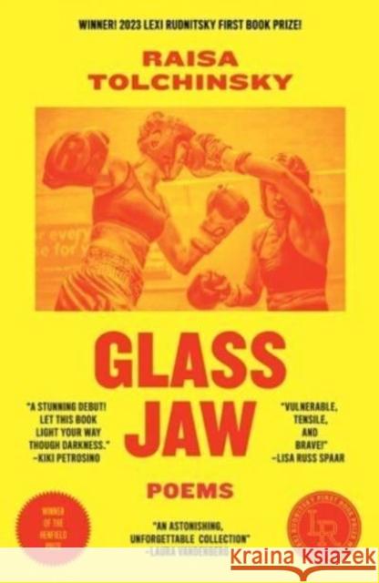 Glass Jaw Raisa Tolchinsky 9780892555796 Persea Books Inc - książka