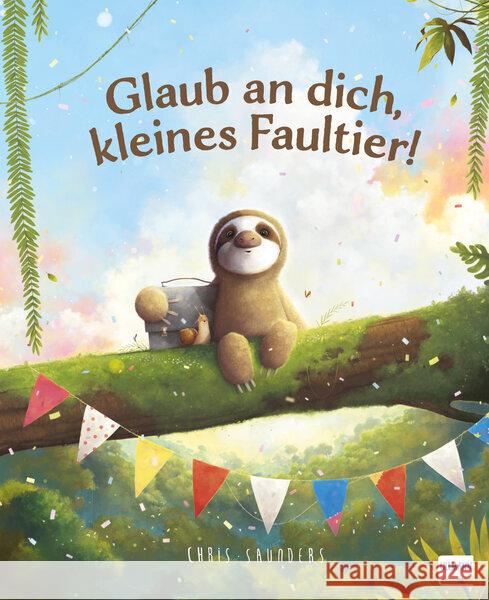 Glaub an dich, kleines Faultier! Saunders, Chris 9783741527456 Ullmann Medien - książka
