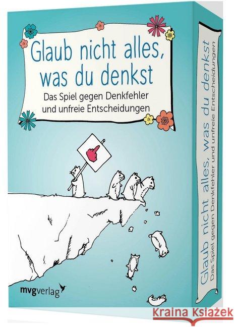 Glaub nicht alles, was du denkst - Das Spiel gegen Denkfehler und unfreie Entscheidungen (Spiel) Reinwarth, Alexandra 9783747401460 mvg Verlag - książka