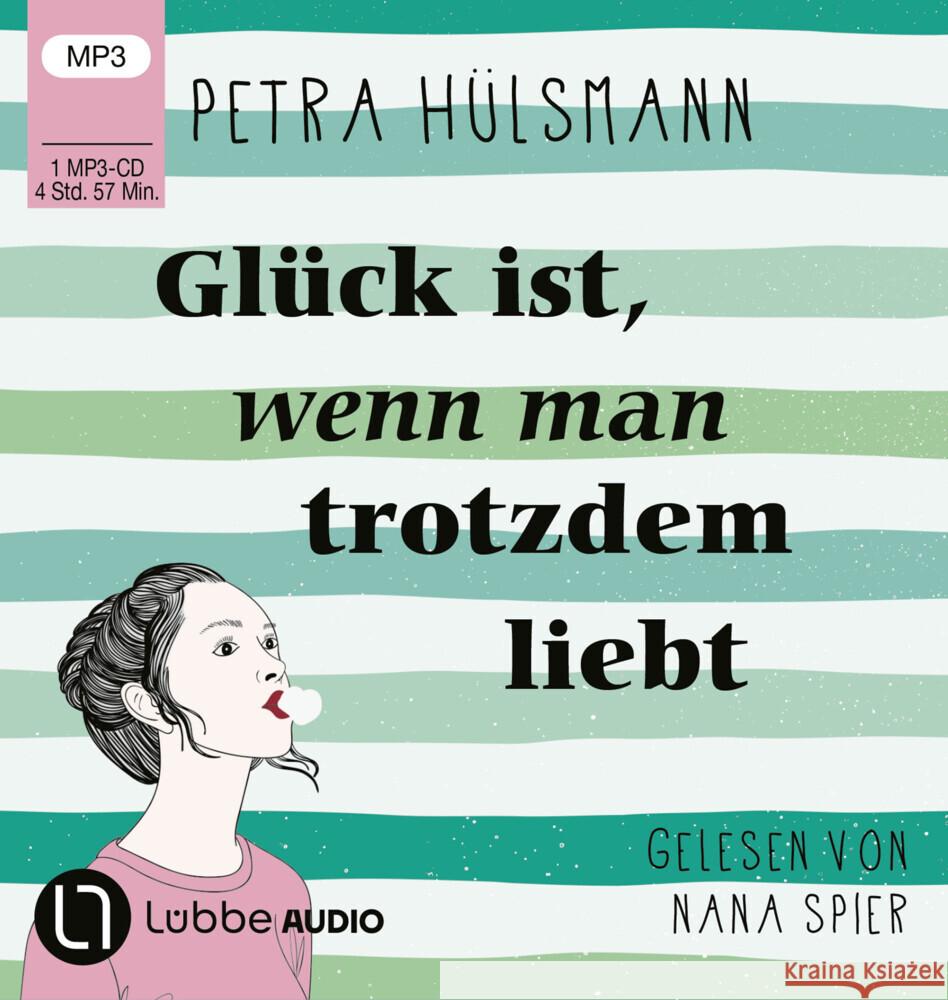 Glück ist, wenn man trotzdem liebt, 1 Audio-CD, 1 MP3 Hülsmann, Petra 9783785786130 Bastei Lübbe - książka