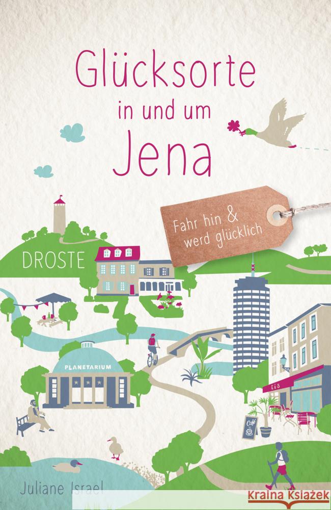 Glücksorte in und um Jena Israel, Juliane 9783770023493 Droste - książka