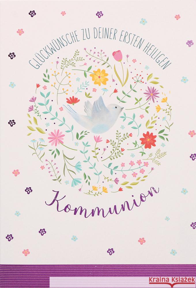 Glückwünsche zu deiner ersten heiligen Kommunion  4036526758374 Butzon & Bercker - książka