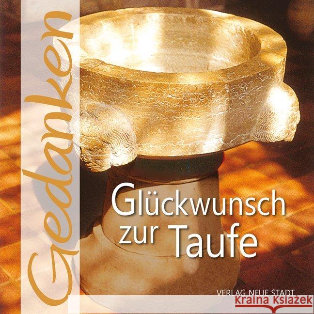 Glückwunsch zur Taufe  9783734611995 Neue Stadt - książka