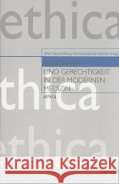 Gleichheit Und Gerechtigkeit in Der Modernen Medizin Rauprich, Oliver 9783897853119 mentis-Verlag - książka