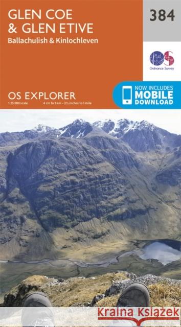 Glen Coe Ordnance Survey 9780319246306 Ordnance Survey - książka