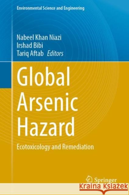 Global Arsenic Hazard: Ecotoxicology and Remediation Nabeel Khan Niazi Irshad Bibi Tariq Aftab 9783031163593 Springer - książka