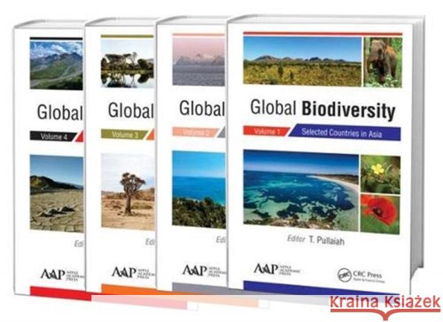 Global Biodiversity: 4 Volume Set T. Pullaiah 9781771887519 Apple Academic Press - książka