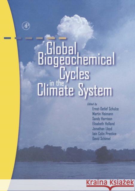 Global Biogeochemical Cycles in the Climate System Sandy Harrison Ernst-Detlef Schulze Elisabeth Holland 9780126312607 Academic Press - książka