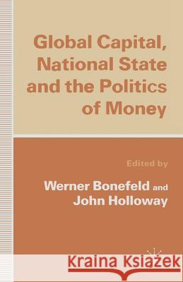 Global Capital, National State and the Politics of Money  9780333672341 PALGRAVE MACMILLAN - książka