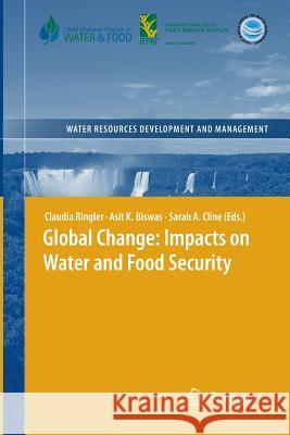 Global Change: Impacts on Water and food Security Claudia Ringler, Asit K. Biswas, Sarah Cline 9783642262210 Springer-Verlag Berlin and Heidelberg GmbH &  - książka