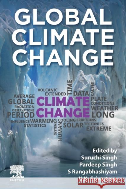 Global Climate Change Suruchi Singh Pardeep Singh S. Rangabhashiyam 9780128229286 Elsevier - książka