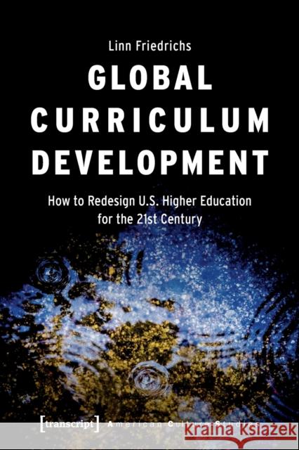 Global Curriculum Development: How to Redesign U.S. Higher Education for the Twenty-First Century  9783837660234 Transcript Verlag - książka