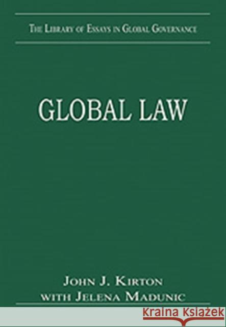 Global Law  9780754626626 ASHGATE PUBLISHING GROUP - książka