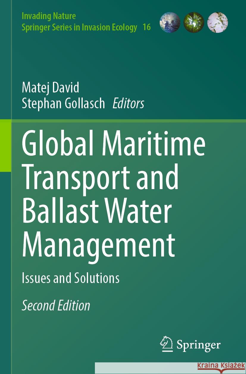 Global Maritime Transport and Ballast Water Management  9783031481956 Springer International Publishing - książka