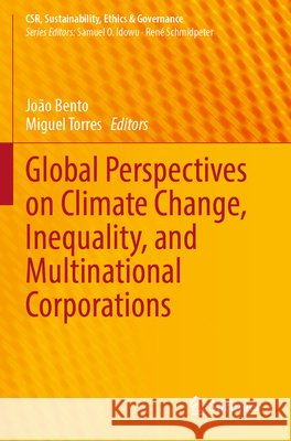 Global Perspectives on Climate Change, Inequality, and Multinational Corporations  9783031807992 Springer Nature Switzerland - książka