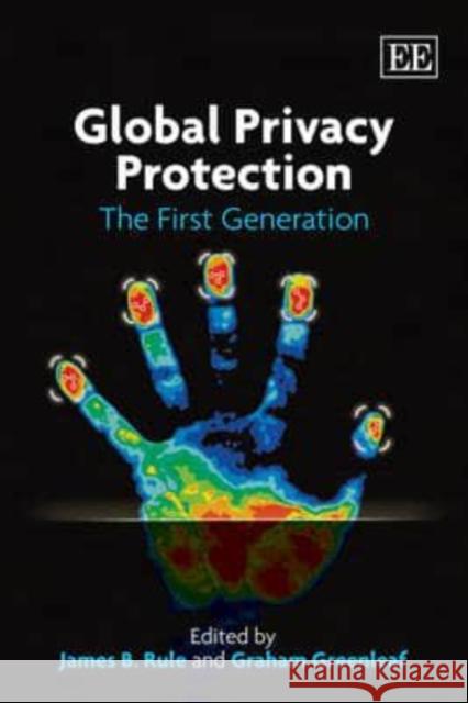 Global Privacy Protection The First Generation  9781849803168  - książka
