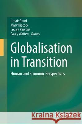 Globalisation in Transition  9789819924387 Springer Nature Singapore - książka