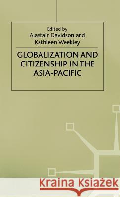 Globalization and Citizenship in the Asia-Pacific  9780333732359 PALGRAVE MACMILLAN - książka