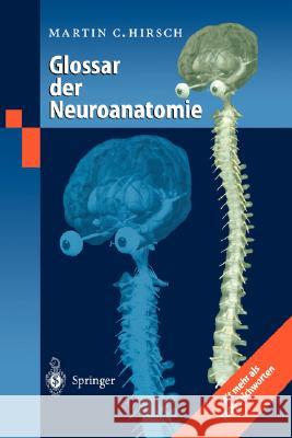 Glossar Der Neuroanatomie Hirsch, Martin C. 9783540660002 Springer - książka