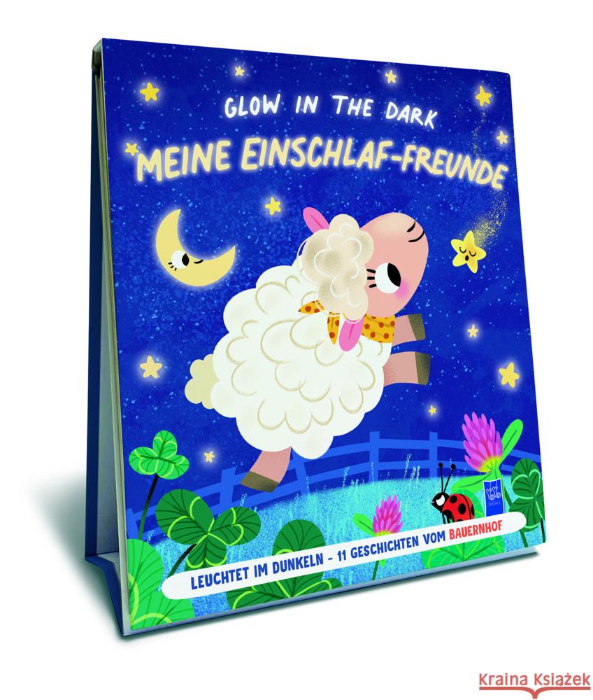 Glow in the Dark - Meine Einschlaffreunde: Bauernhof Campisi, Stephanie 9789465053394 YoYo Books - książka