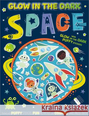 Glow in the Dark Space Activity Book Patrick Bishop Danielle Mudd 9781800589957 Make Believe Ideas - książka