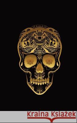 Glowing Golden Sugar Skeleton Skull Diary, Journal, and/or Notebook: Perfect for Fans of Astrology, Dark Magic, Fantasy, Halloween, Occult, Wicca, and Charles, Mina 9781959114062 Mystical Magnate Publishing - książka