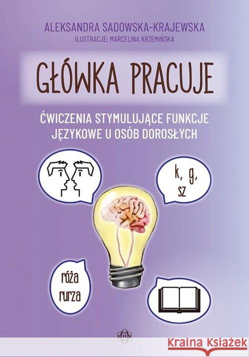 Główka pracuje Sadowska-Krajewska Aleksandra 9788380801912 Harmonia - książka