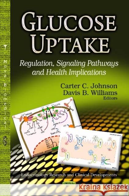 Glucose Uptake: Regulation, Signaling Pathways & Health Implications Carter C Johnson, Davis B Williams 9781626186705 Nova Science Publishers Inc - książka