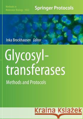 Glycosyltransferases: Methods and Protocols Brockhausen, Inka 9781493959969 Humana Press - książka