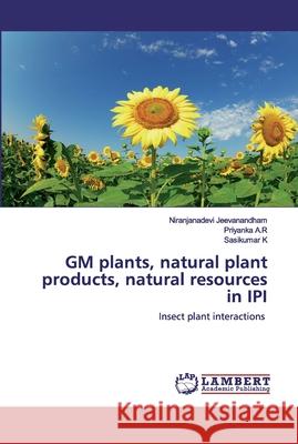 GM plants, natural plant products, natural resources in IPI Jeevanandham, Niranjanadevi 9786202554671 LAP Lambert Academic Publishing - książka