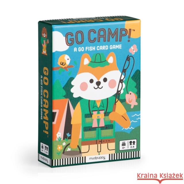 Go Camp! Card Game Mudpuppy 9780735383715 Galison - książka