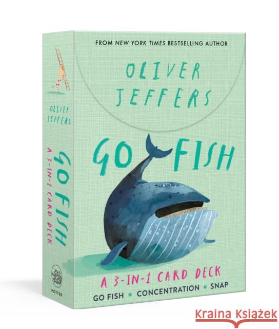 Go Fish: A 3-In-1 Card Deck: Card Games Include Go Fish, Concentration, and Snap Jeffers, Oliver 9781984826749 Clarkson Potter Publishers - książka