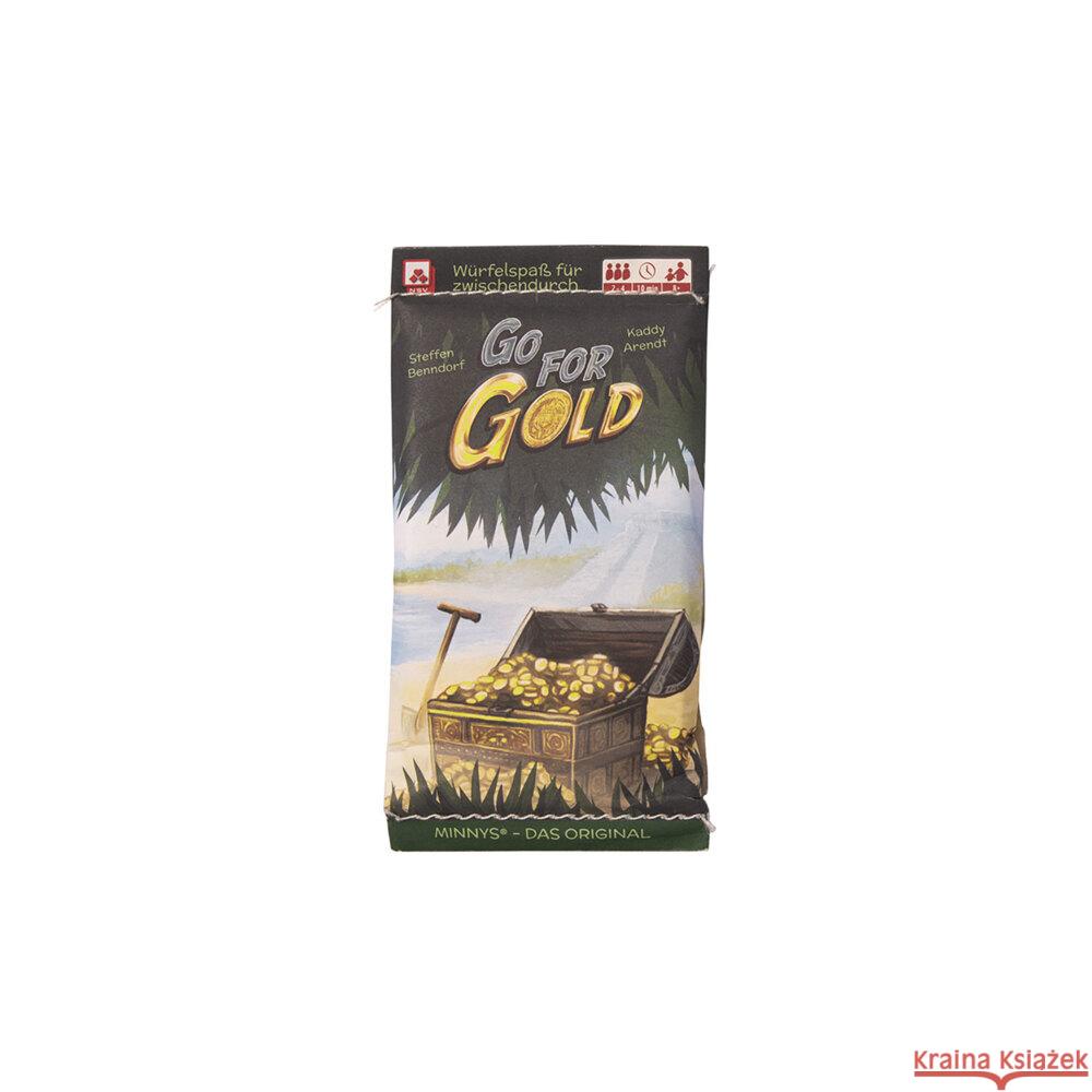 Go for Gold (Spiel) Benndorf Steffen, Arendt, Kaddy 4012426790126 NSV Nürnberger Spielkarten Verlag - książka