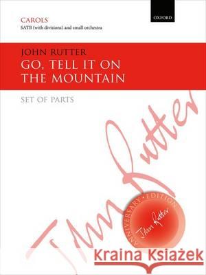 Go, Tell it on the Mountain John Rutter   9780193410589 Oxford University Press - książka