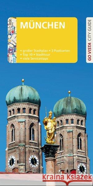 Go Vista City Guide Reiseführer München : Mit Faltkarte und 3 Postkarten Kappelhoff, Marlis 9783961414260 Vista Point Verlag - książka